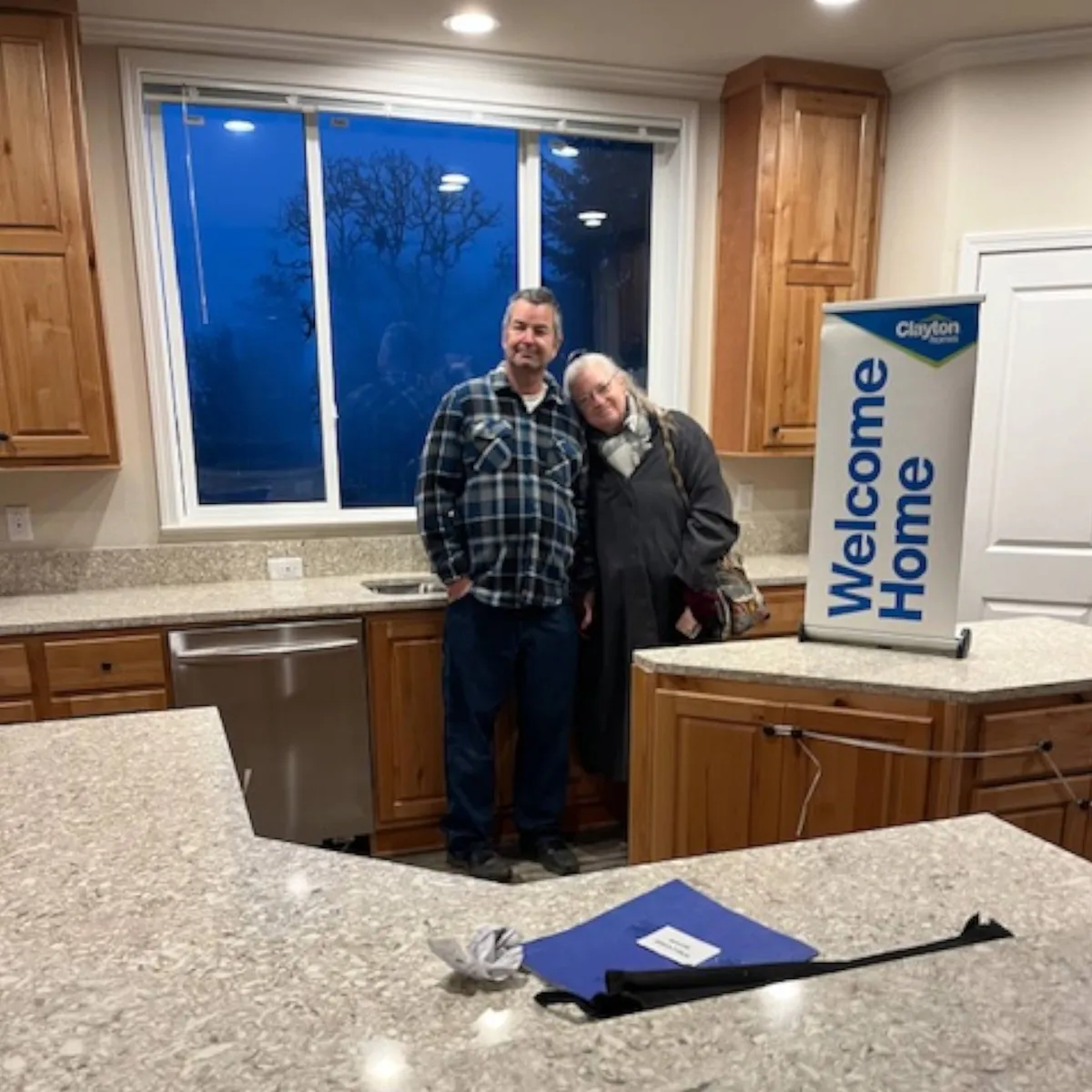 LINDA E. welcome home image