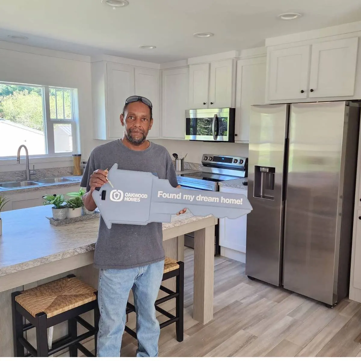 Barry E. welcome home image