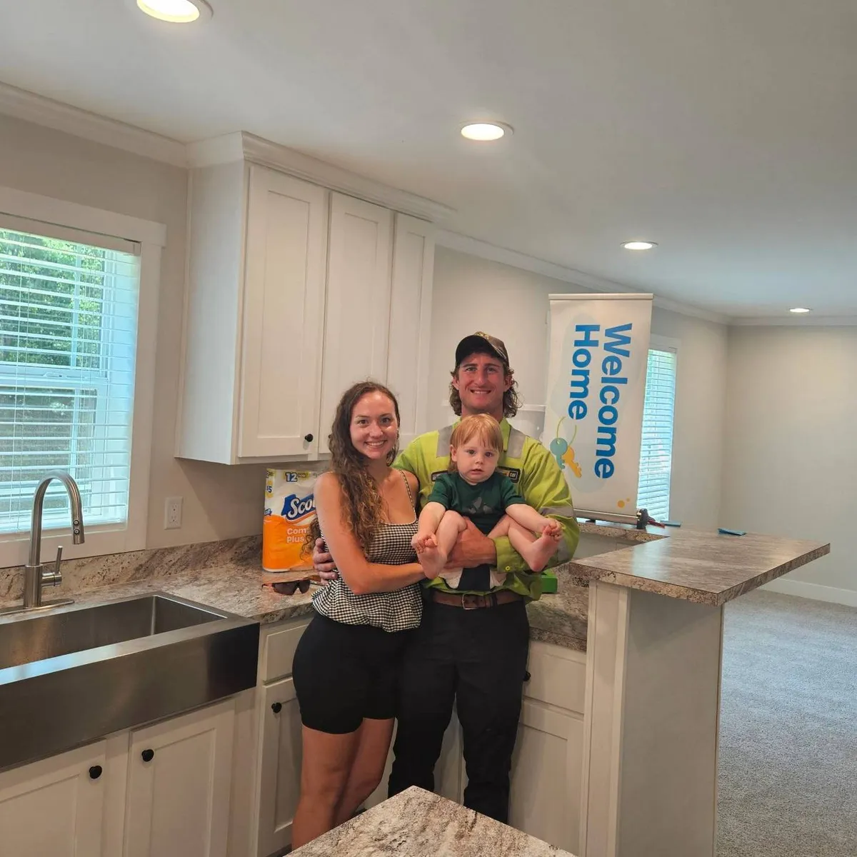 Justin M. welcome home image