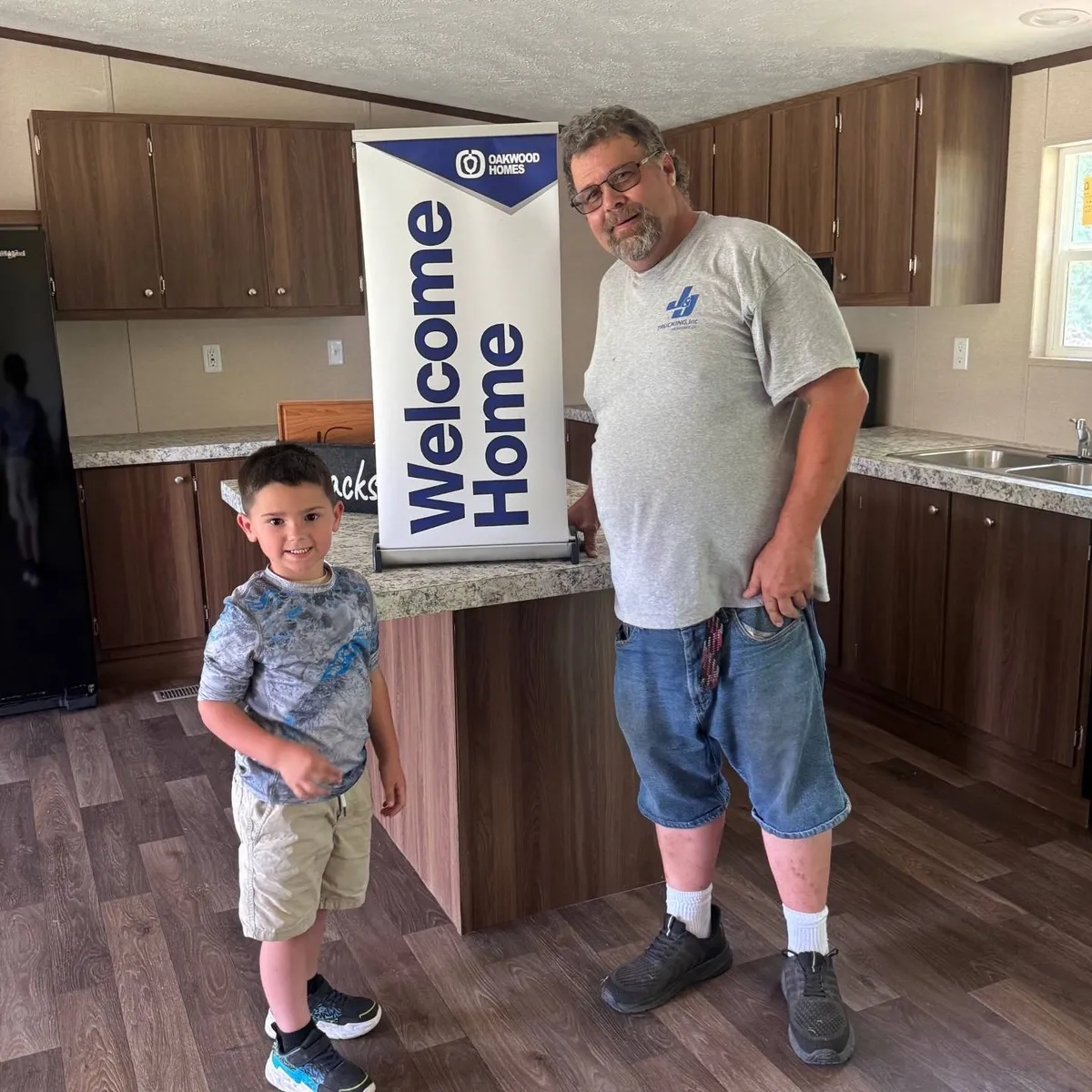 WILLIAM F. welcome home image