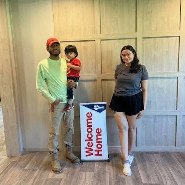 LUIS T. welcome home image