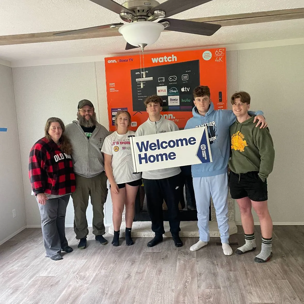 JASON F. welcome home image
