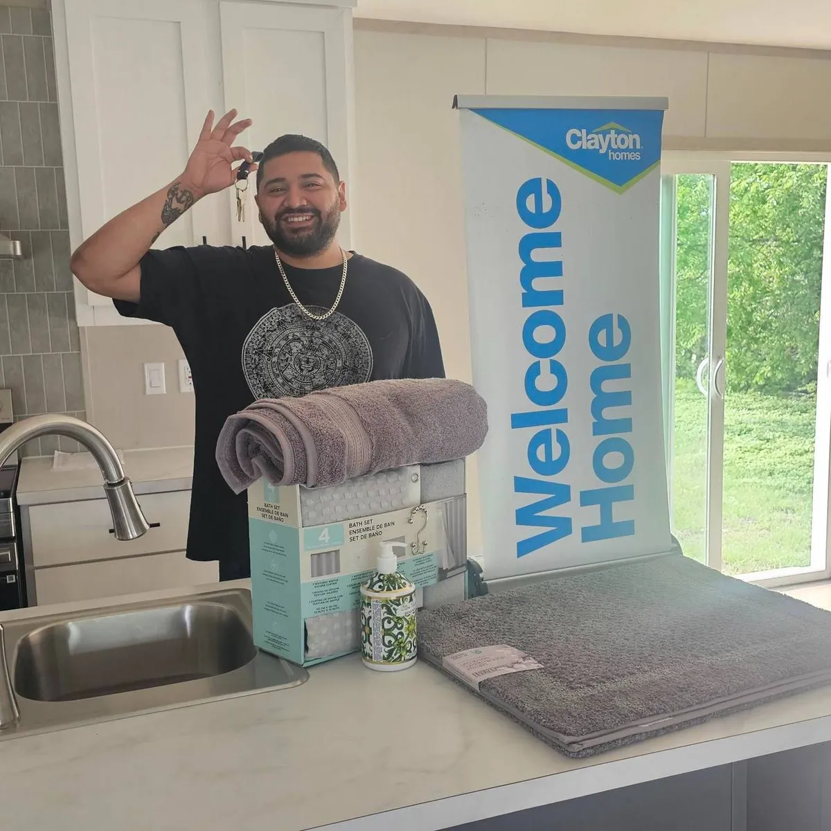 ABRAHAM P. welcome home image