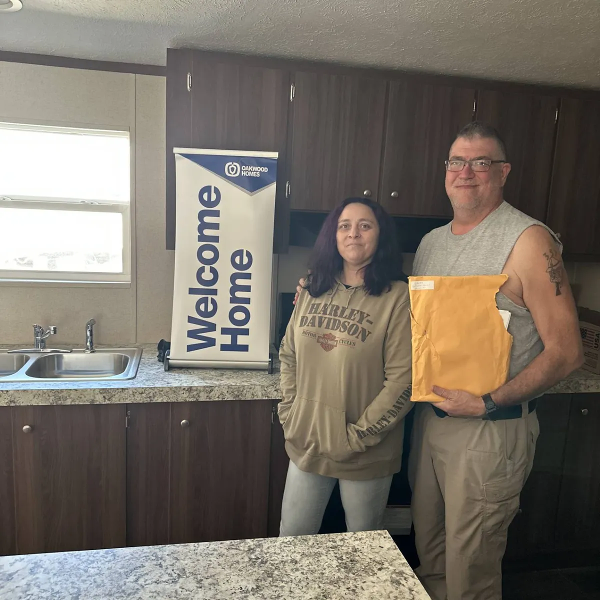 BENJAMIN M. welcome home image