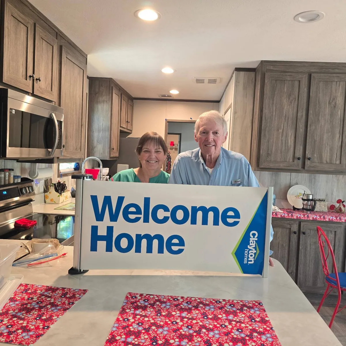 WILLIAM P. welcome home image