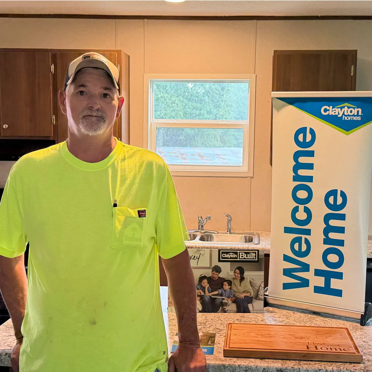 Robert H. welcome home image