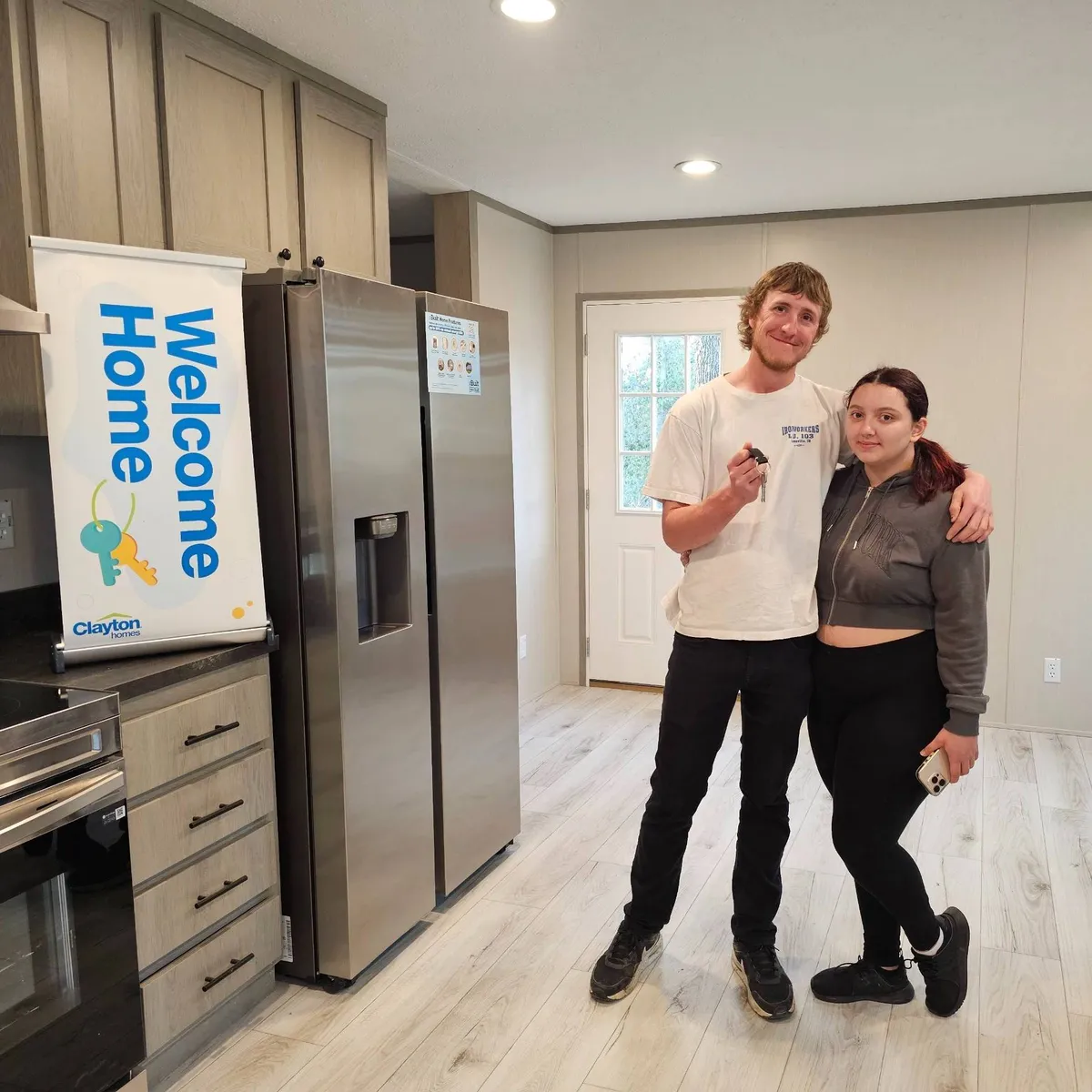 Nathaniel B. welcome home image