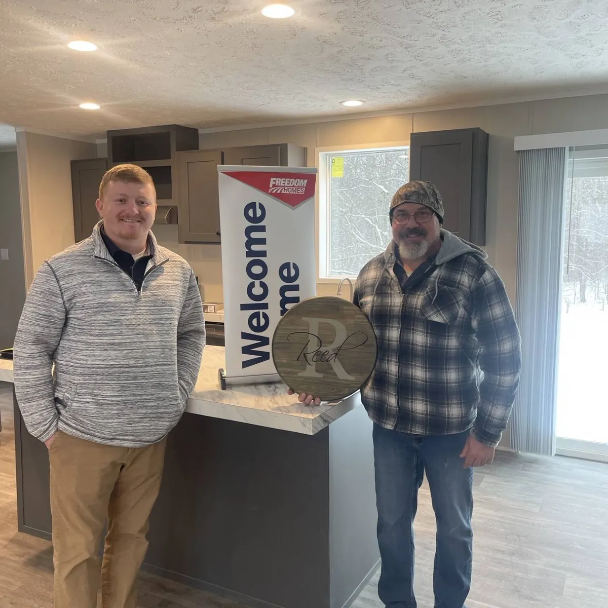 CLYDE R. welcome home image