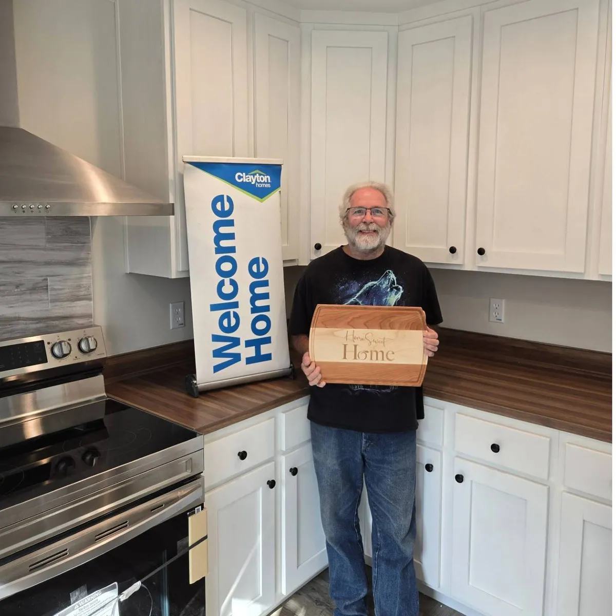 GREGORY K. welcome home image