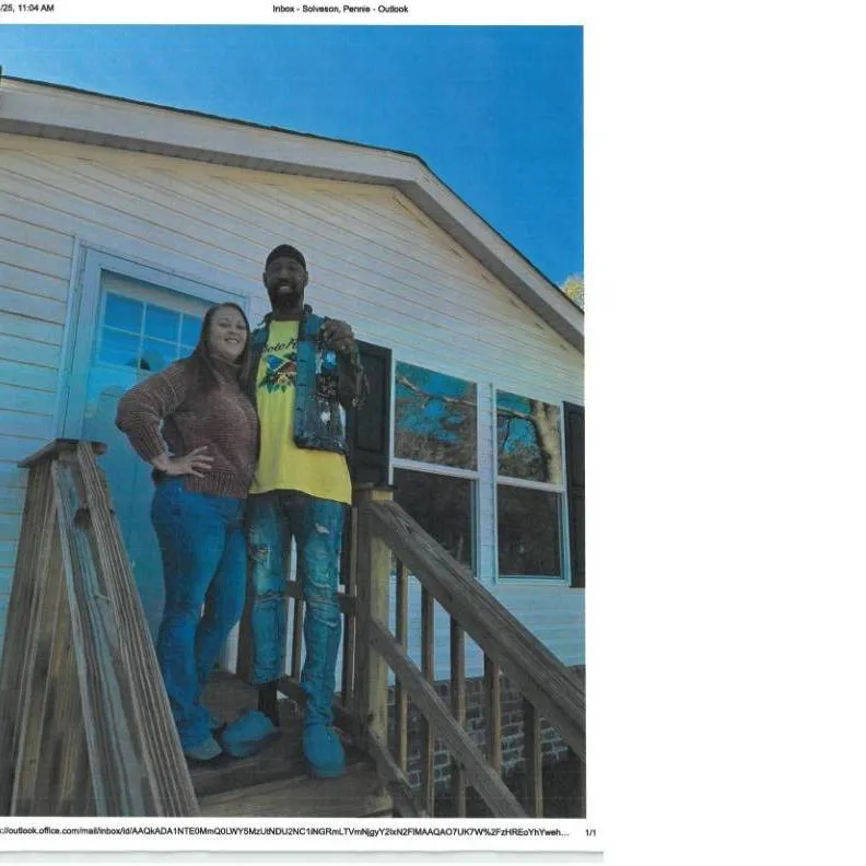 TRAVIS S. welcome home image