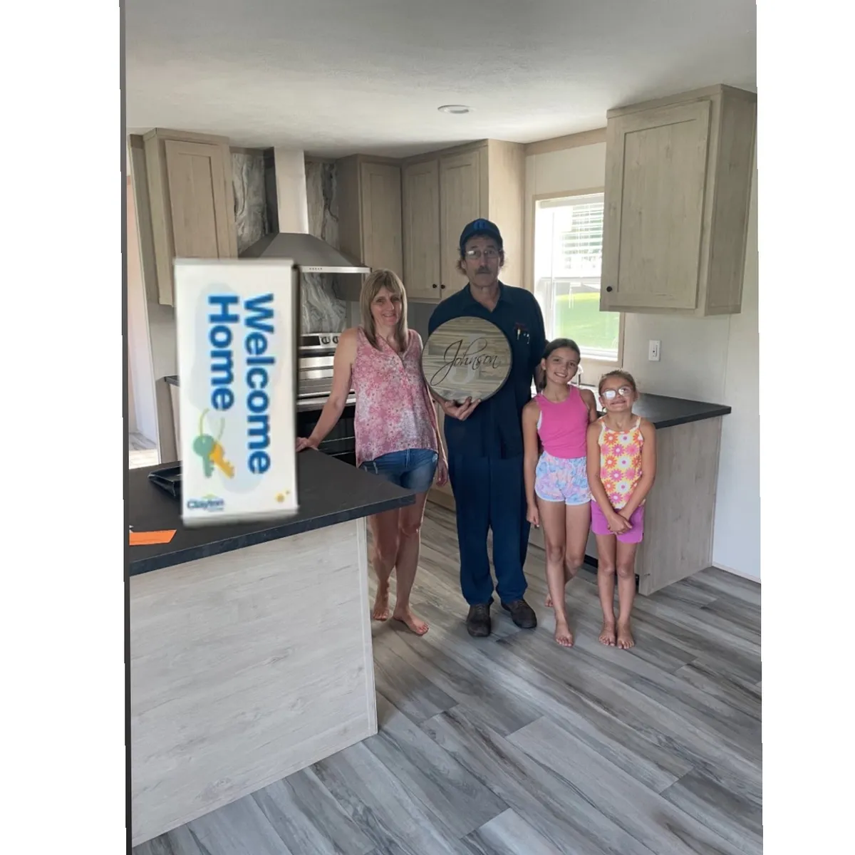 TIMOTHY J. welcome home image