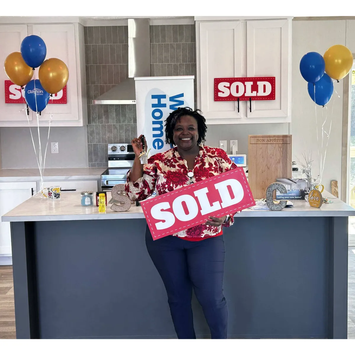 SHARLISA C. welcome home image