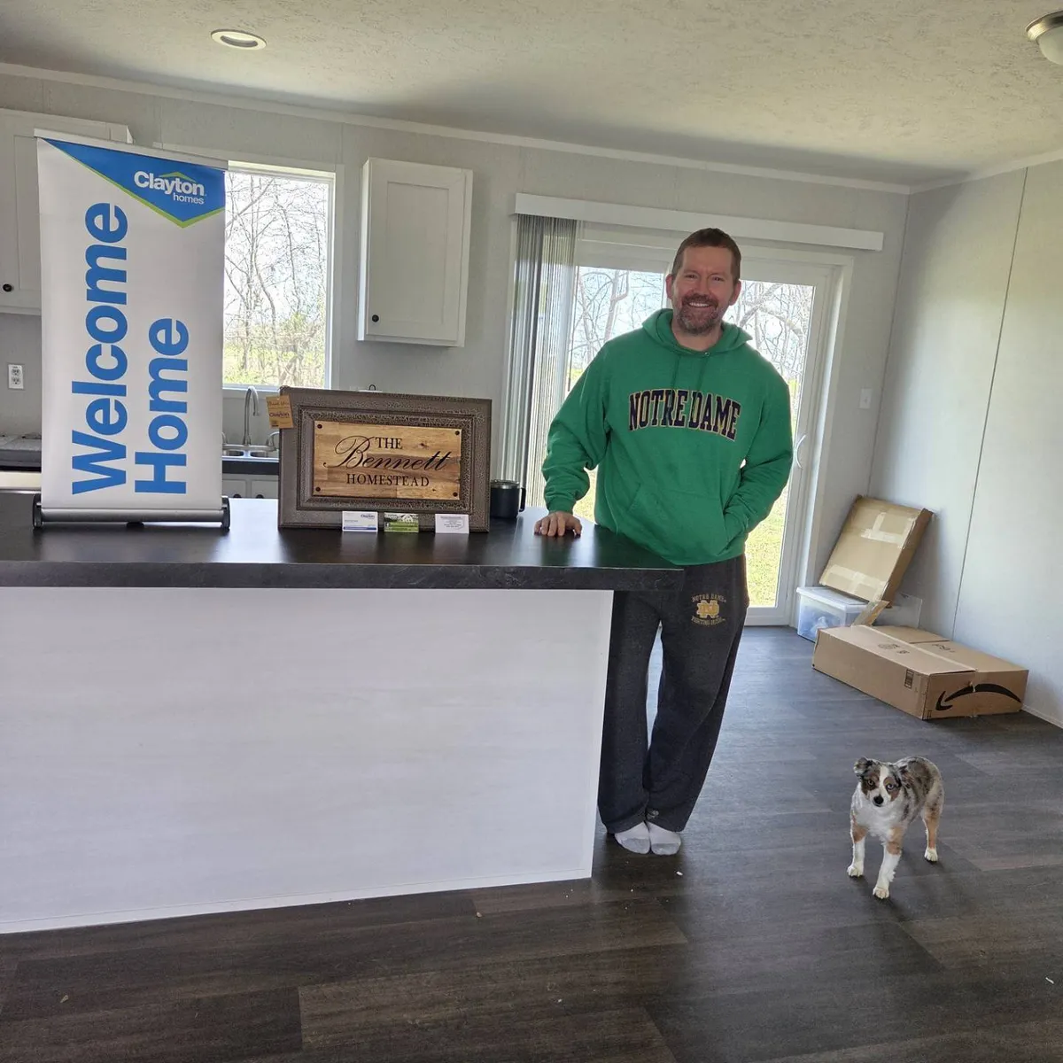 BRIAN B. welcome home image