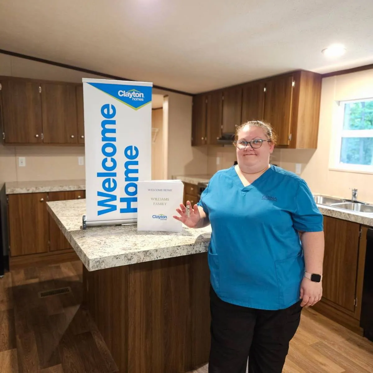 ANGELA W. welcome home image