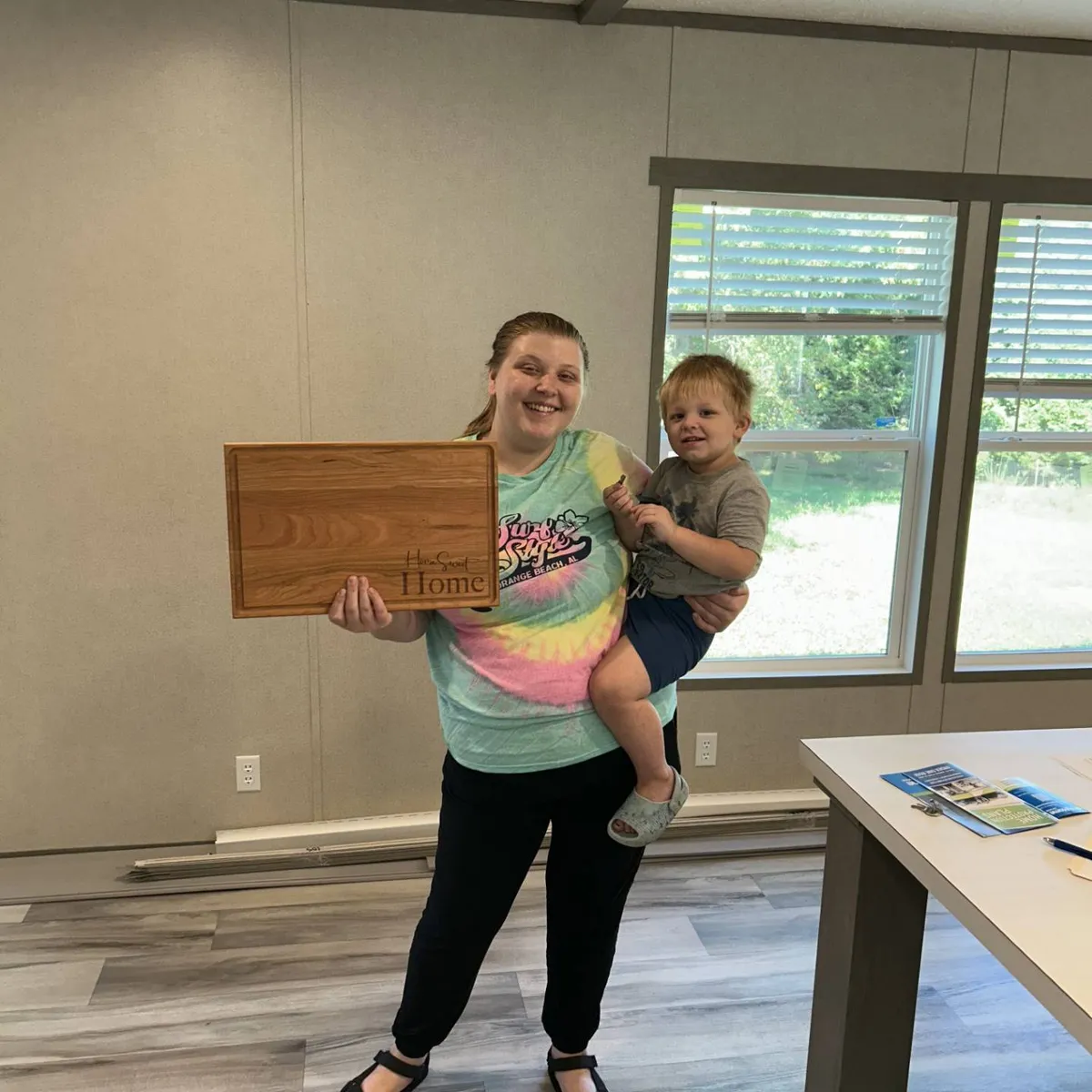 BRITTNEY K. welcome home image
