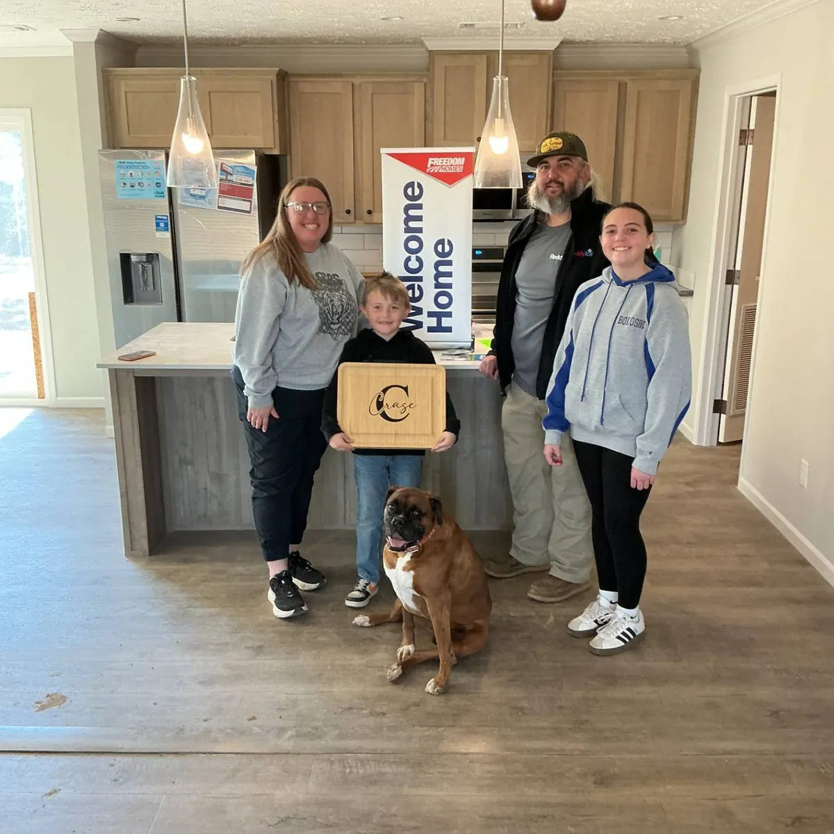 ALLAN WAYNE C. welcome home image