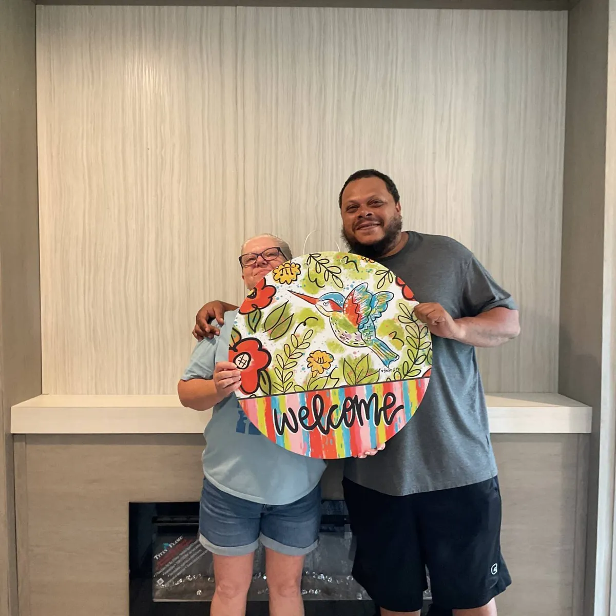Delana F. welcome home image