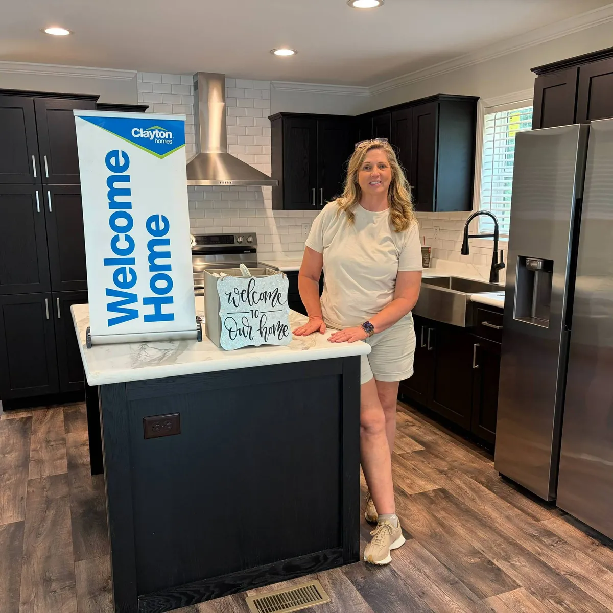 TIMOTHY M. welcome home image