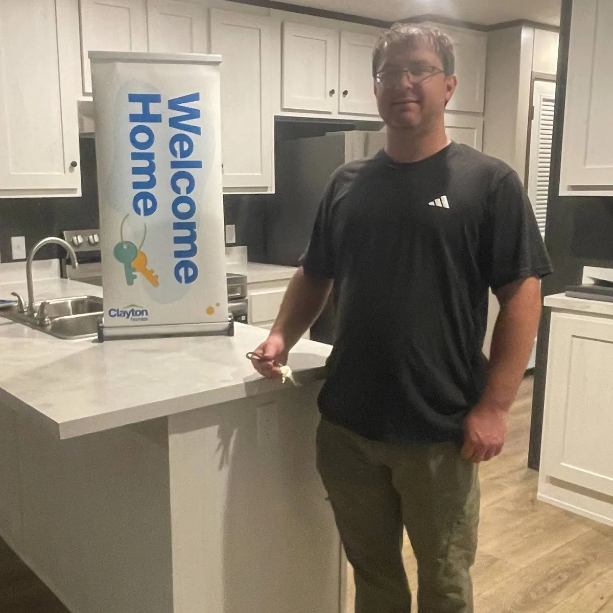 BUDDY A. welcome home image