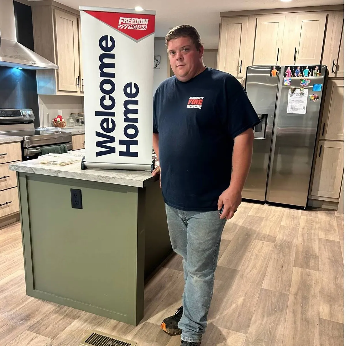 BLAIN D. welcome home image