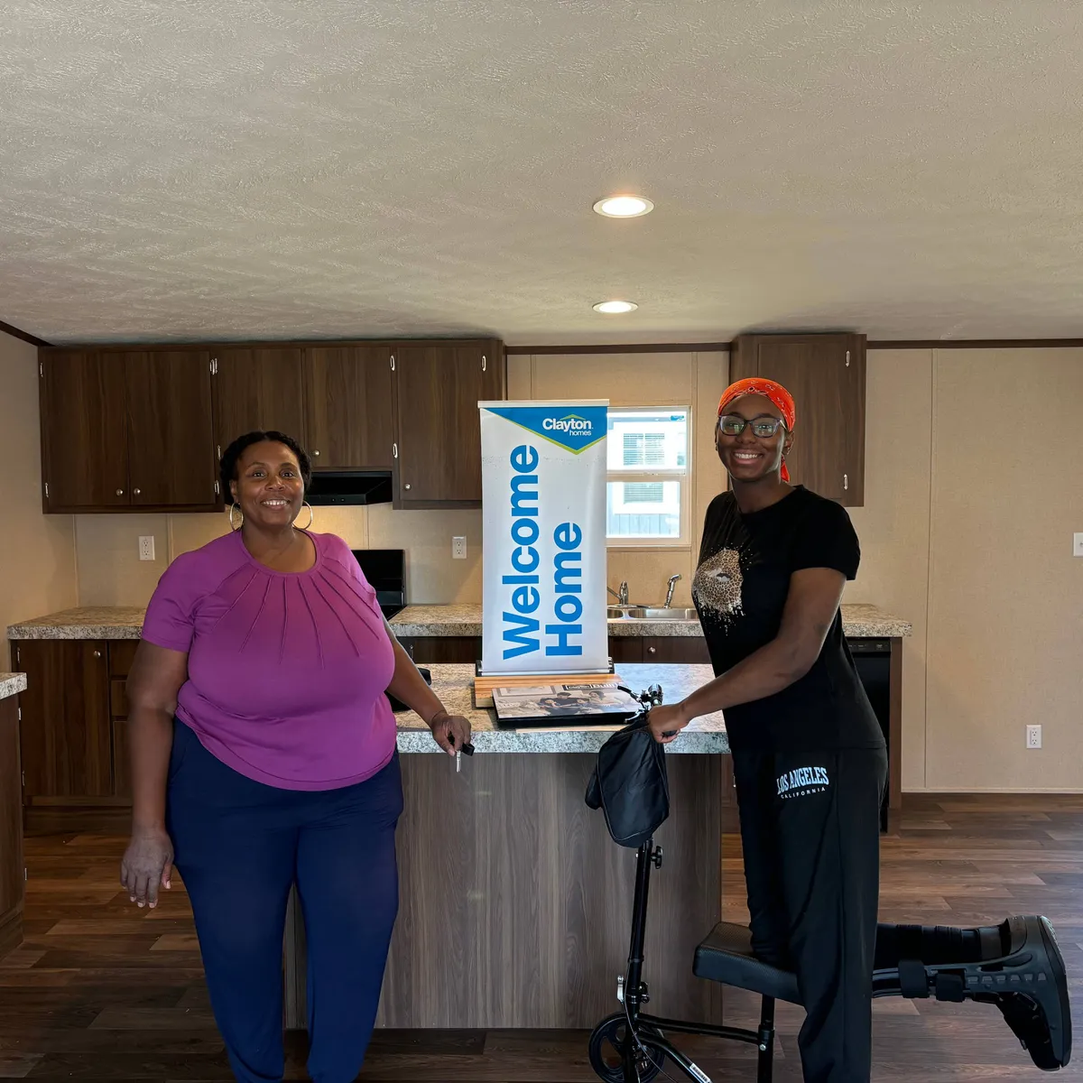 LATOYIA E. welcome home image