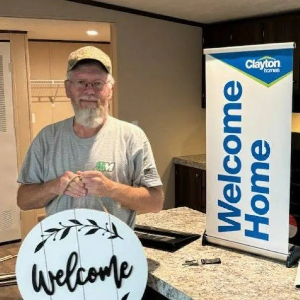 JAMES B. welcome home image