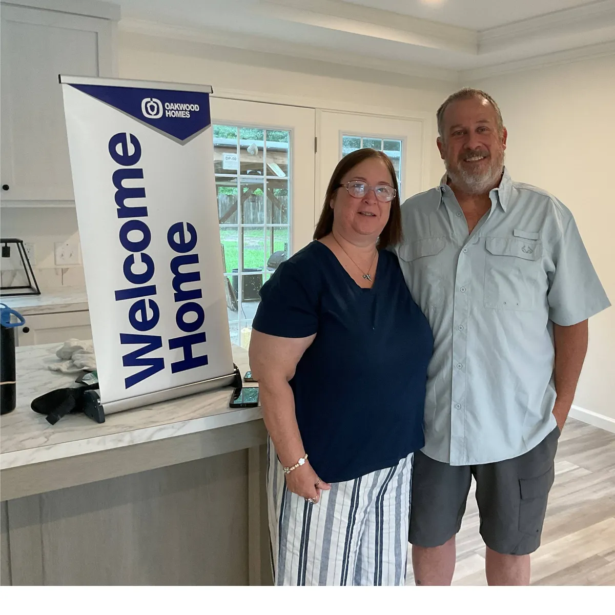 RONALD G. welcome home image