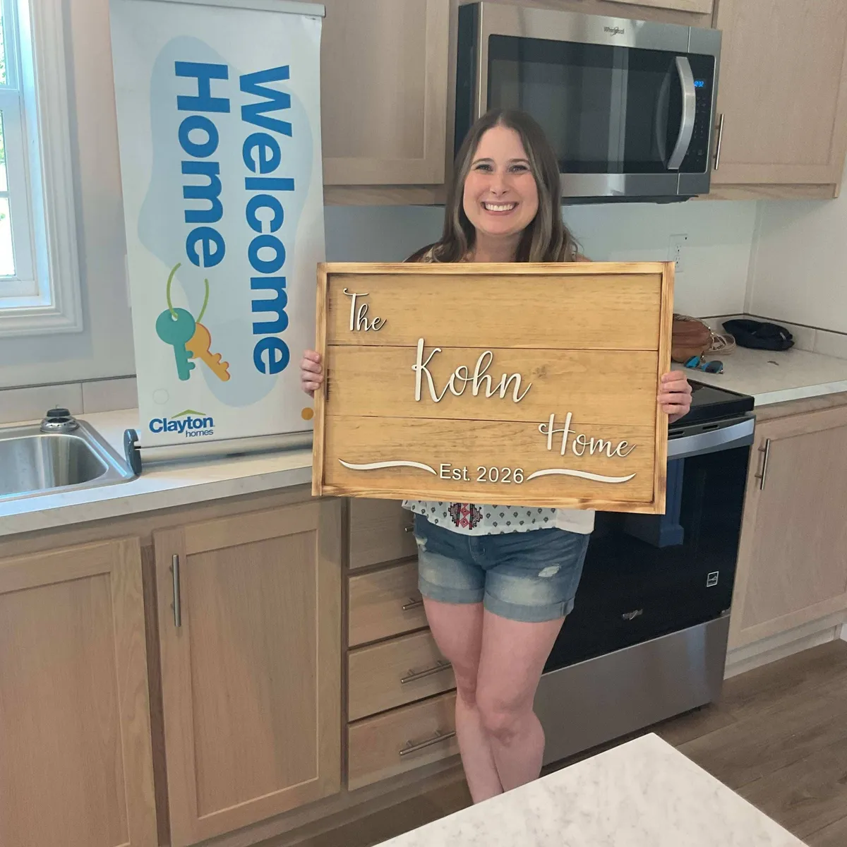 Rachel M. K. welcome home image