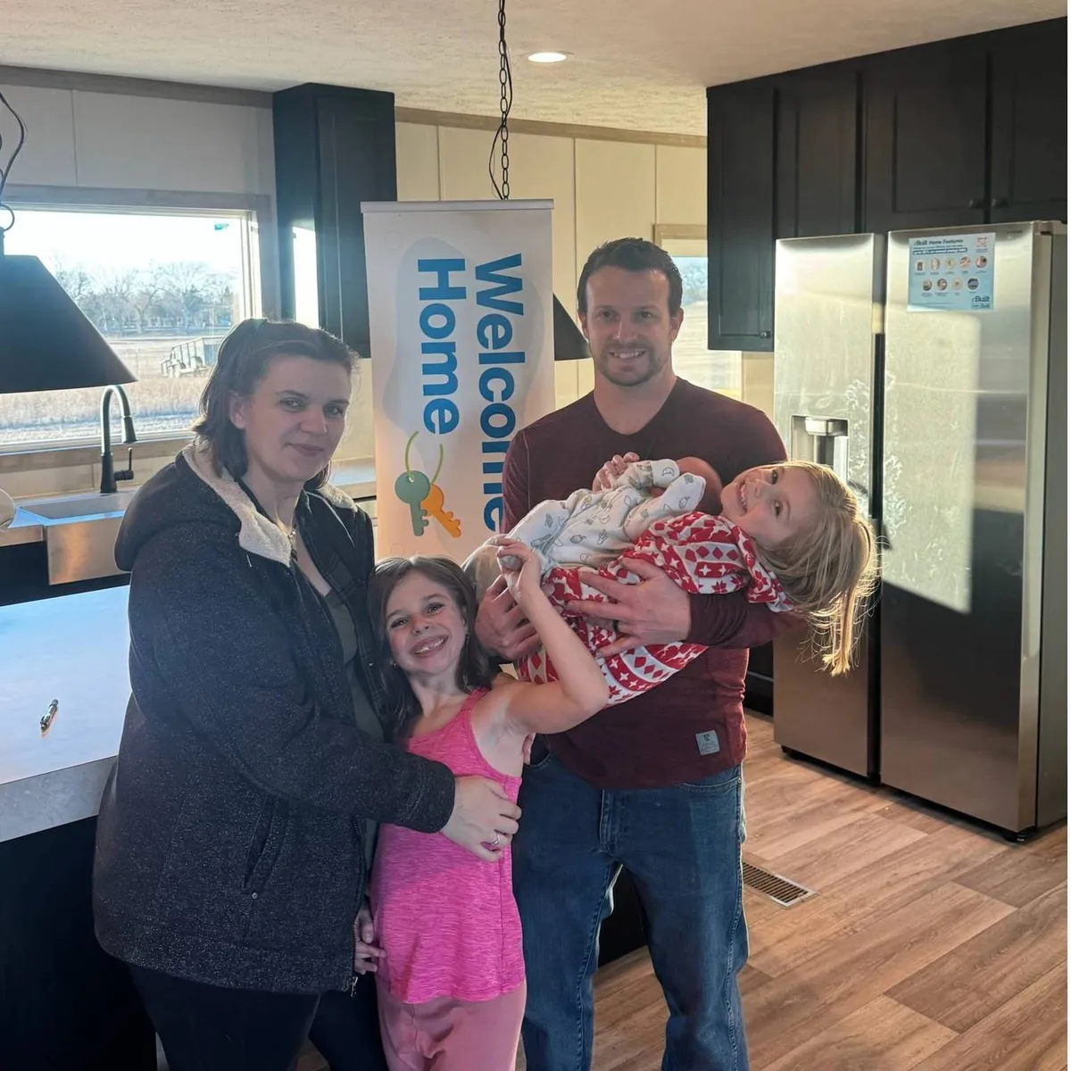 Austin D. welcome home image