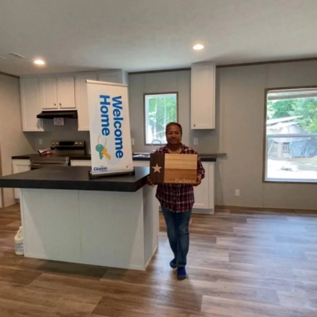 ADRIAN A. welcome home image