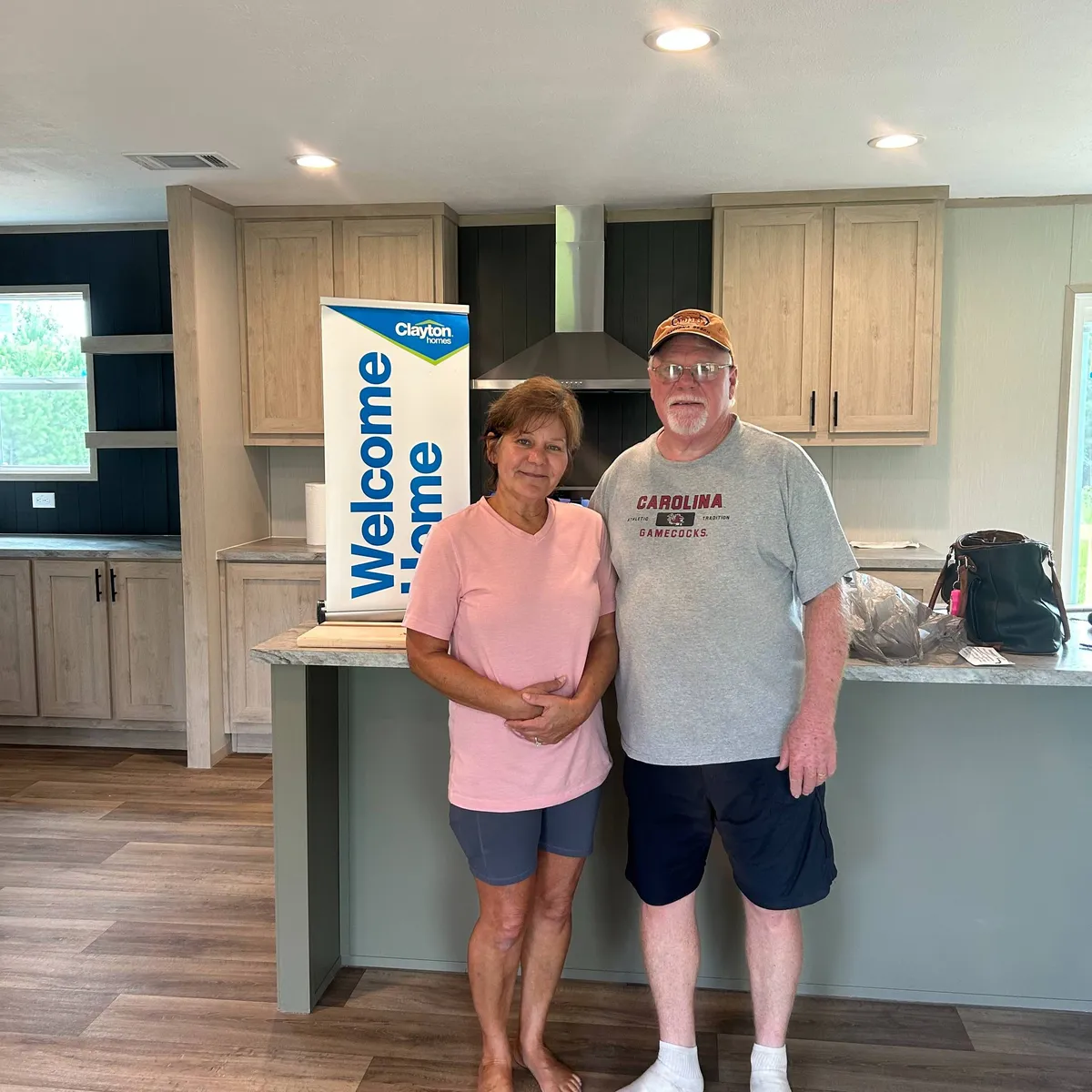 JAMES R. welcome home image
