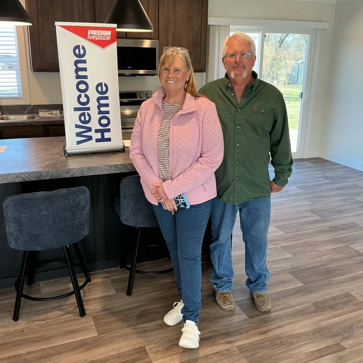 CALVIN F. welcome home image