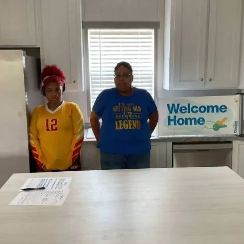 Dionthe Renee D. welcome home image