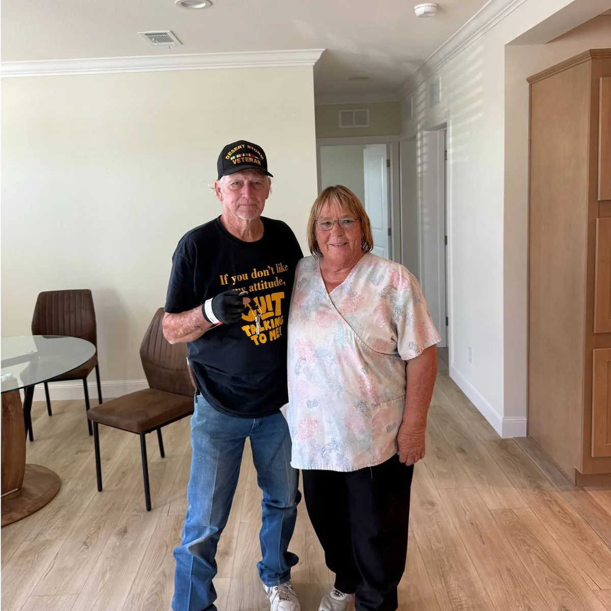 JOHNNY K. welcome home image