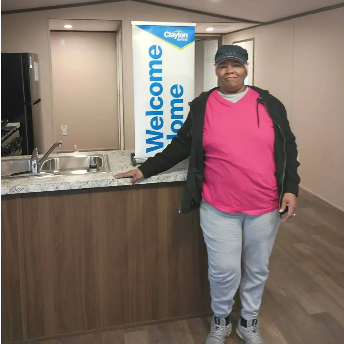 LINDA M. welcome home image