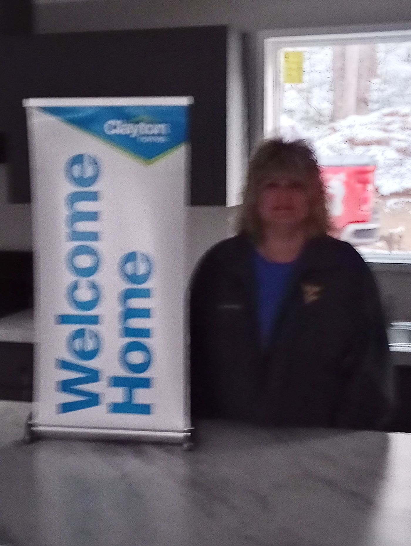 BRENDA L. welcome home image