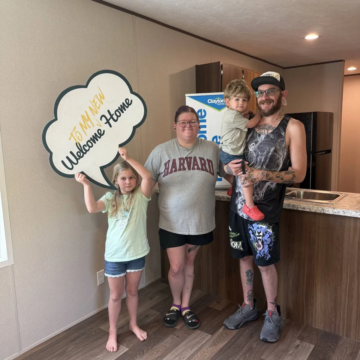 MICHAEL B. welcome home image