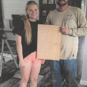 TYLER B. welcome home image