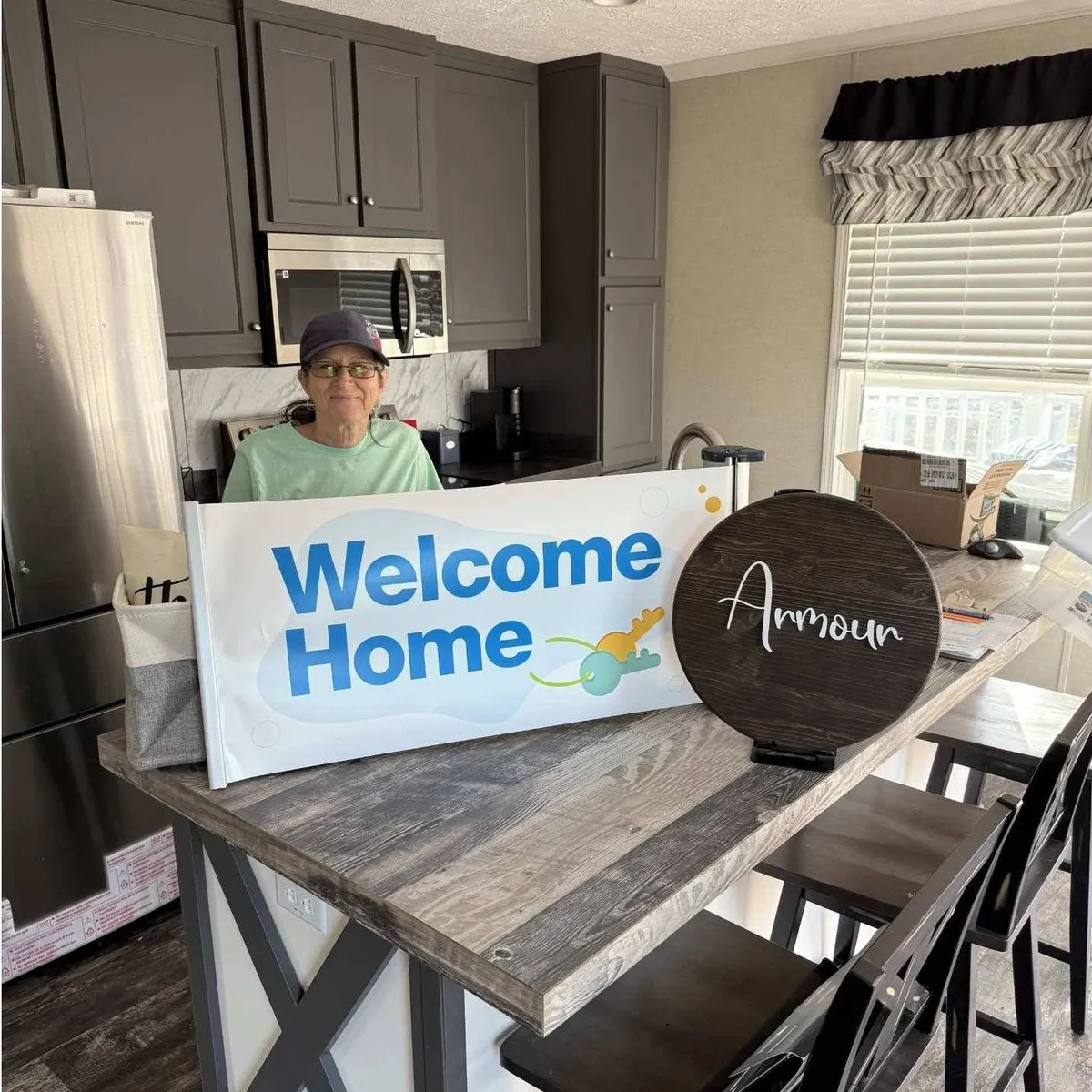 Cindy A. welcome home image