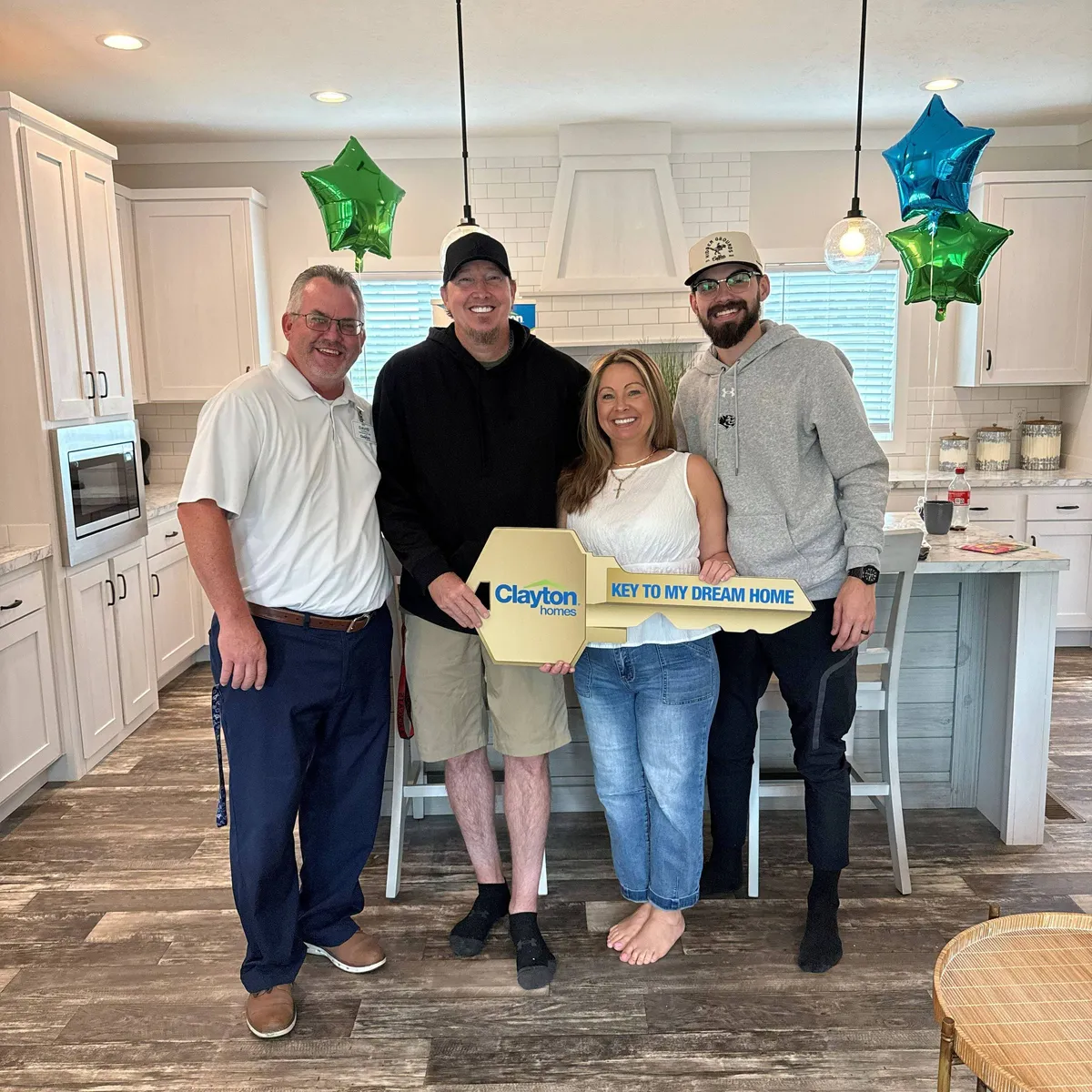 ROBERT M. welcome home image