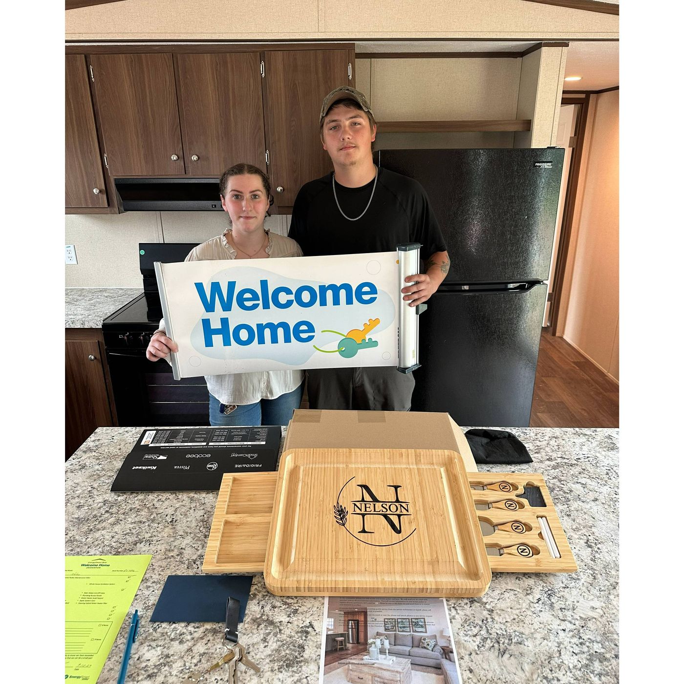 NATHANIEL N. welcome home image