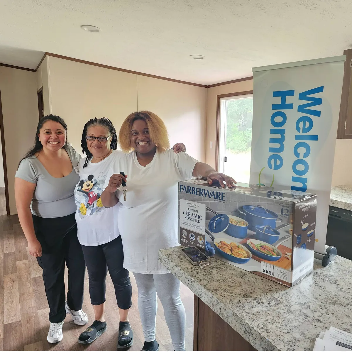 LILLIE M. welcome home image