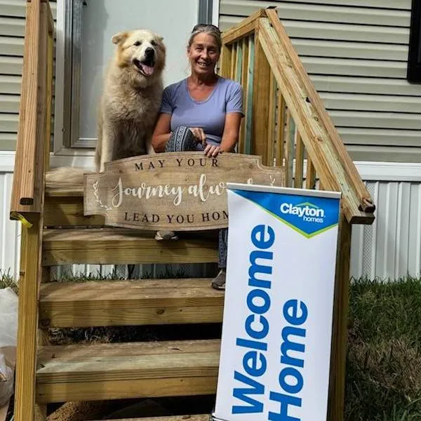 Kimberly M. welcome home image