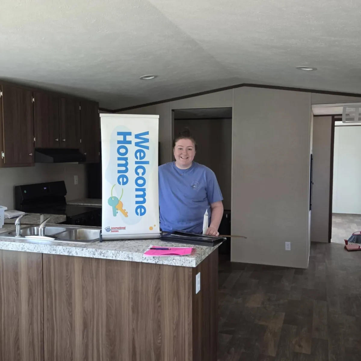 MEGAN P. welcome home image