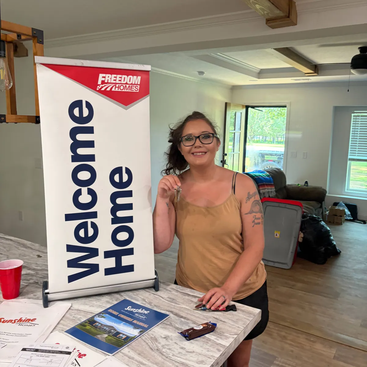 JEFFREY SCOTT P. welcome home image