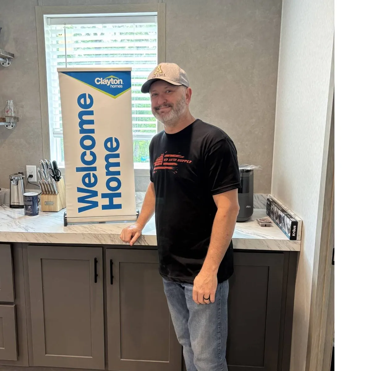 CASEY M. welcome home image