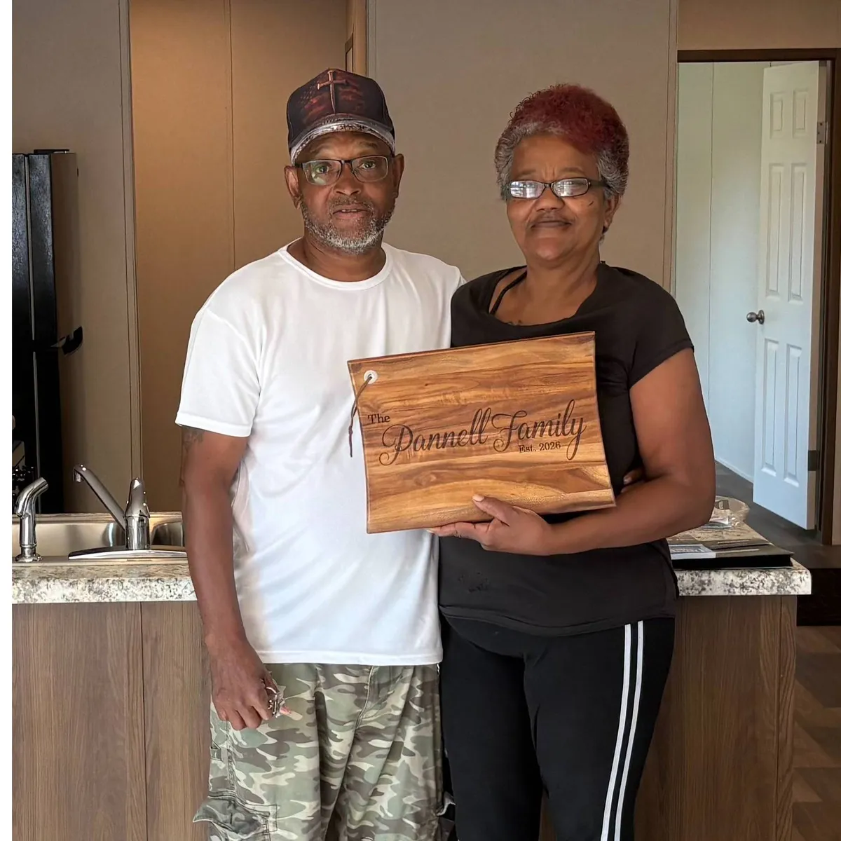 JAMES P. welcome home image