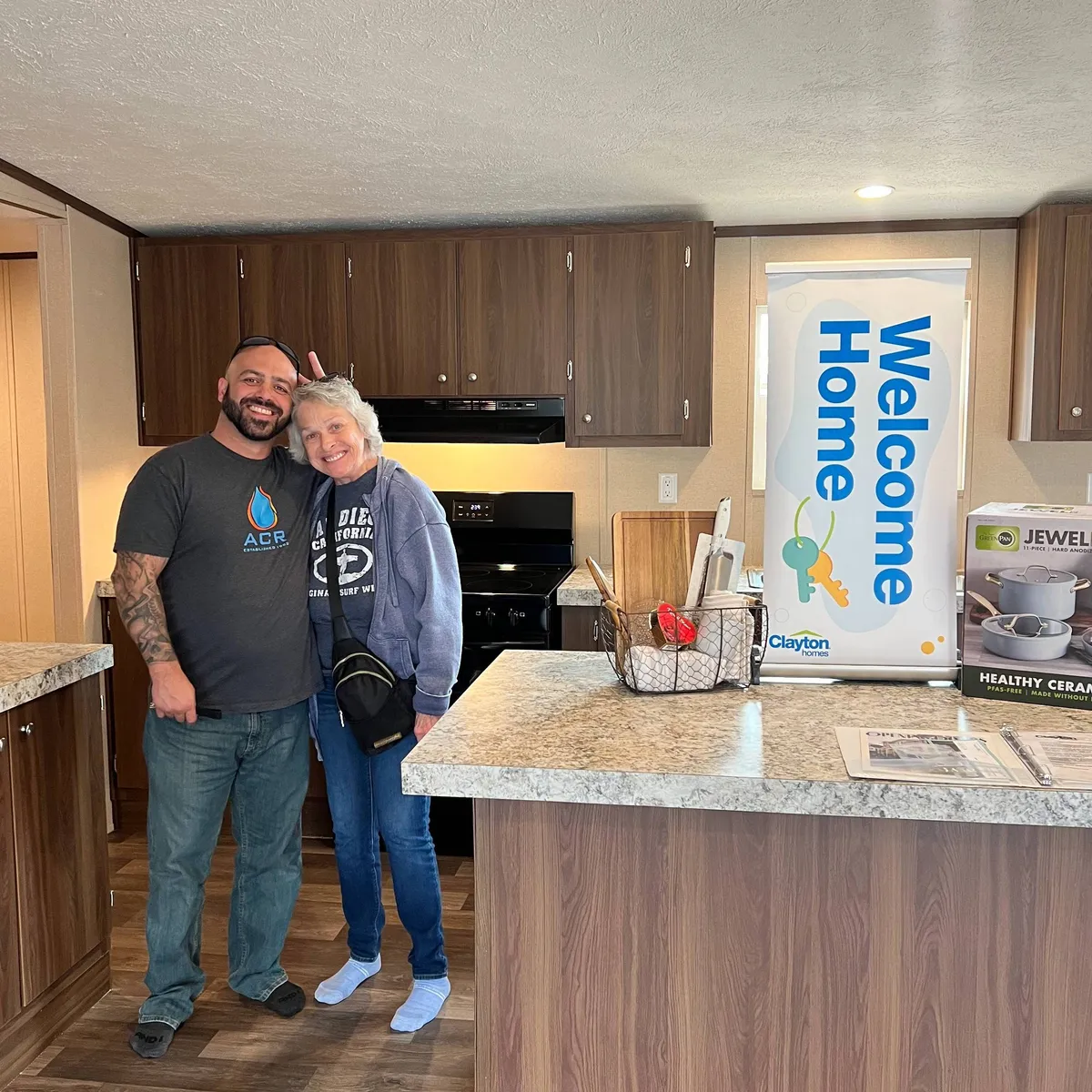 ROGER C. welcome home image