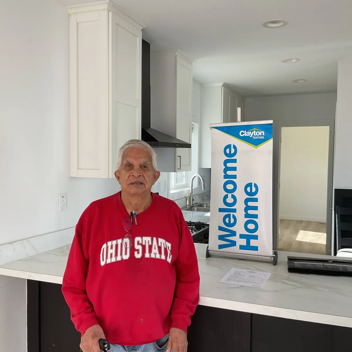 REUBEN M. welcome home image