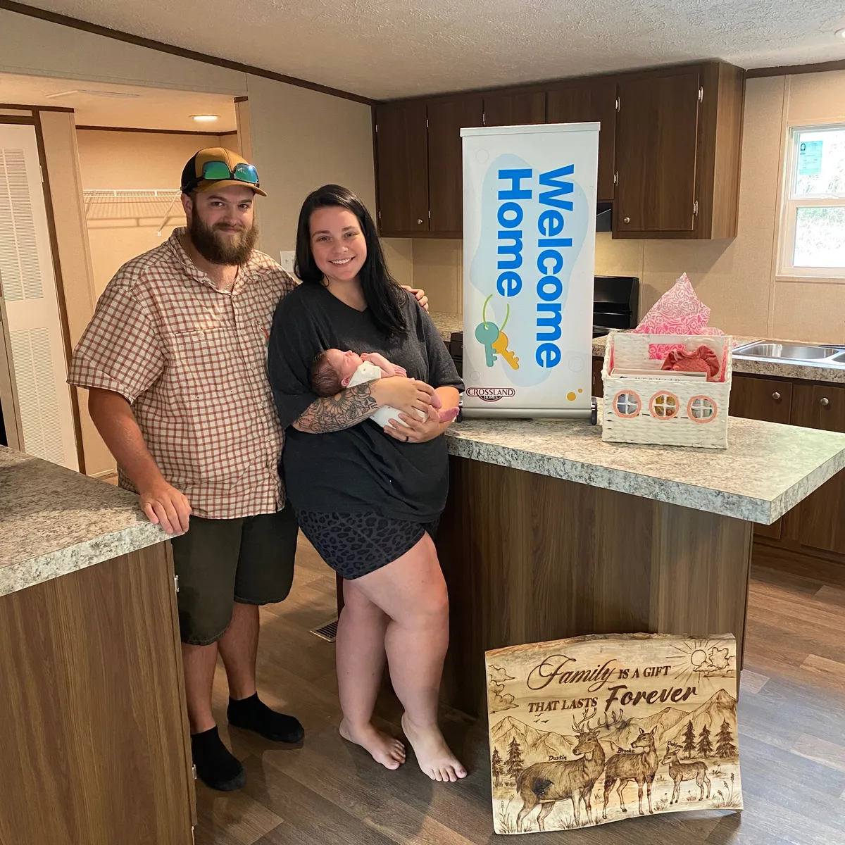 DUSTIN T. welcome home image